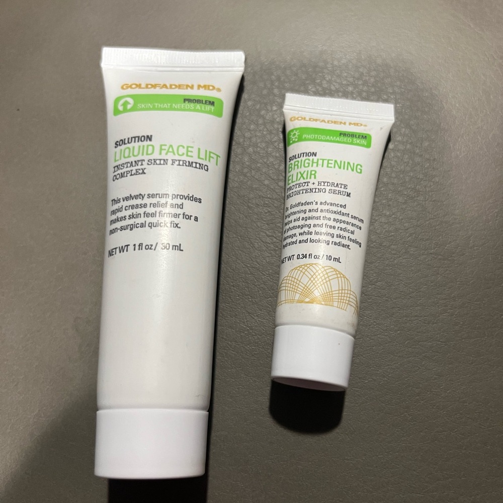 Goldfaden MD Liquid Face Lift & Brightening Elixir - White